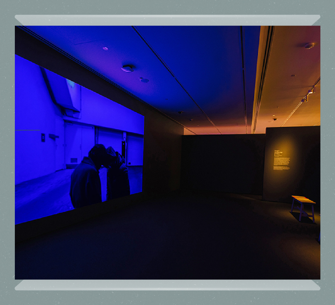 'Blue Trapezium' (2020) as part of SAM’s 'Time Passes' exhibition